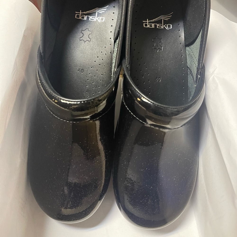 Dansko petrol patent womens
